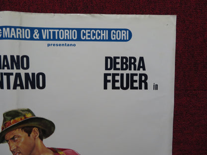 IL BURBERO ITALIAN FOGLIO POSTER ADRIANO CELENTANO DEBRA FEUER 1986 Rendezvous Cinema Movie posters