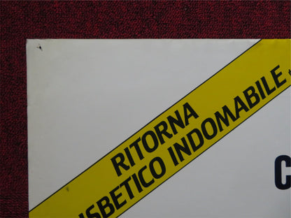 IL BURBERO ITALIAN FOGLIO POSTER ADRIANO CELENTANO DEBRA FEUER 1986 Rendezvous Cinema Movie posters