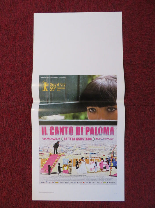 IL CANTO DI PALOMA ITALIAN LOCANDINA POSTER CLAUDIA LLOSA 2009 Rendezvous Cinema Movie posters