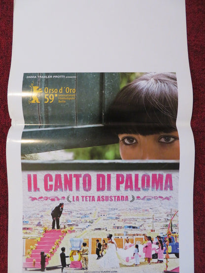 IL CANTO DI PALOMA ITALIAN LOCANDINA POSTER CLAUDIA LLOSA 2009 Rendezvous Cinema Movie posters