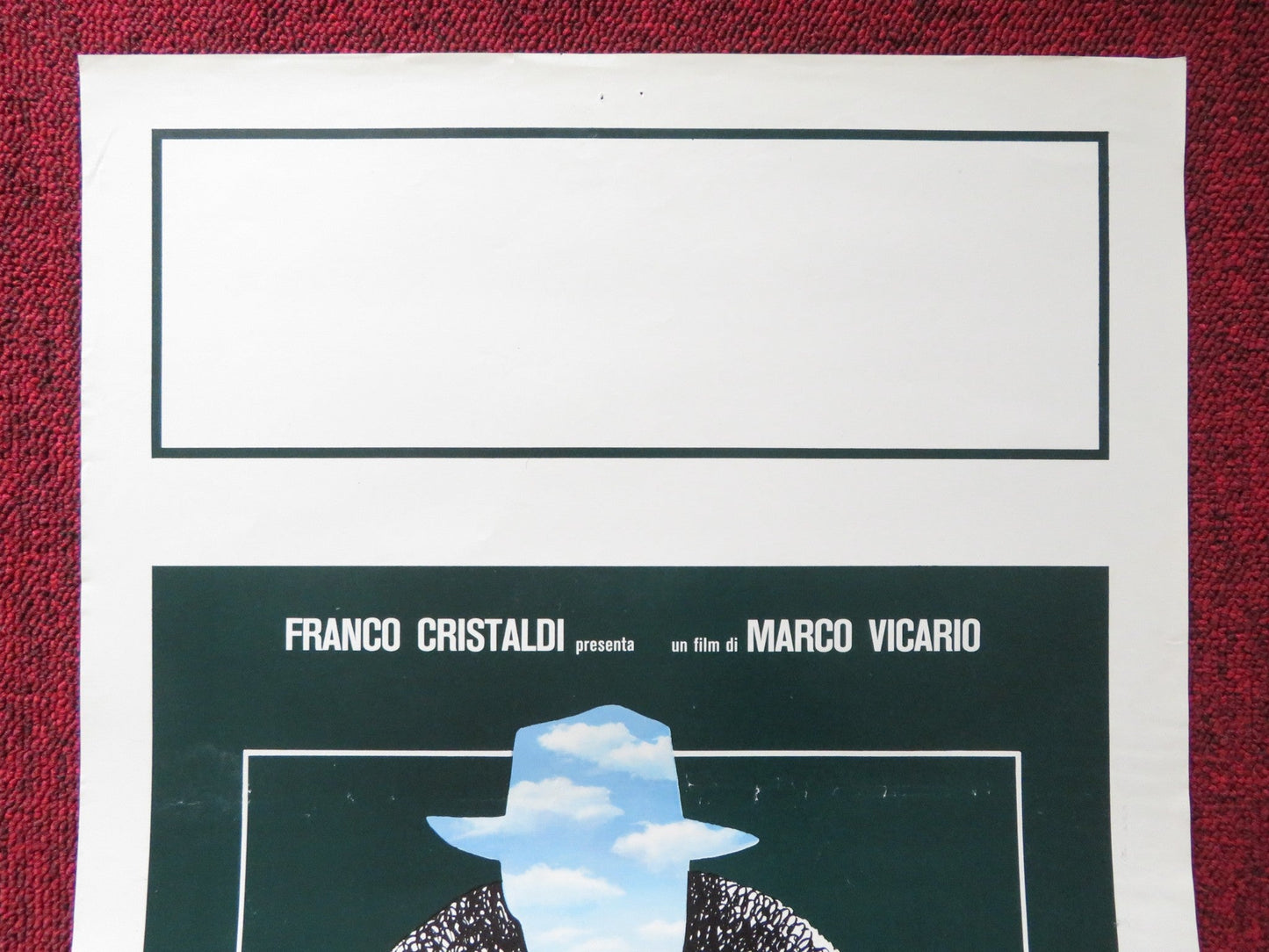 IL CAPPOTTO DI ASTRAKAN ITALIAN LOCANDINA POSTER JOHNNY DORELLI A. FERREOL 1980 Rendezvous Cinema Movie posters