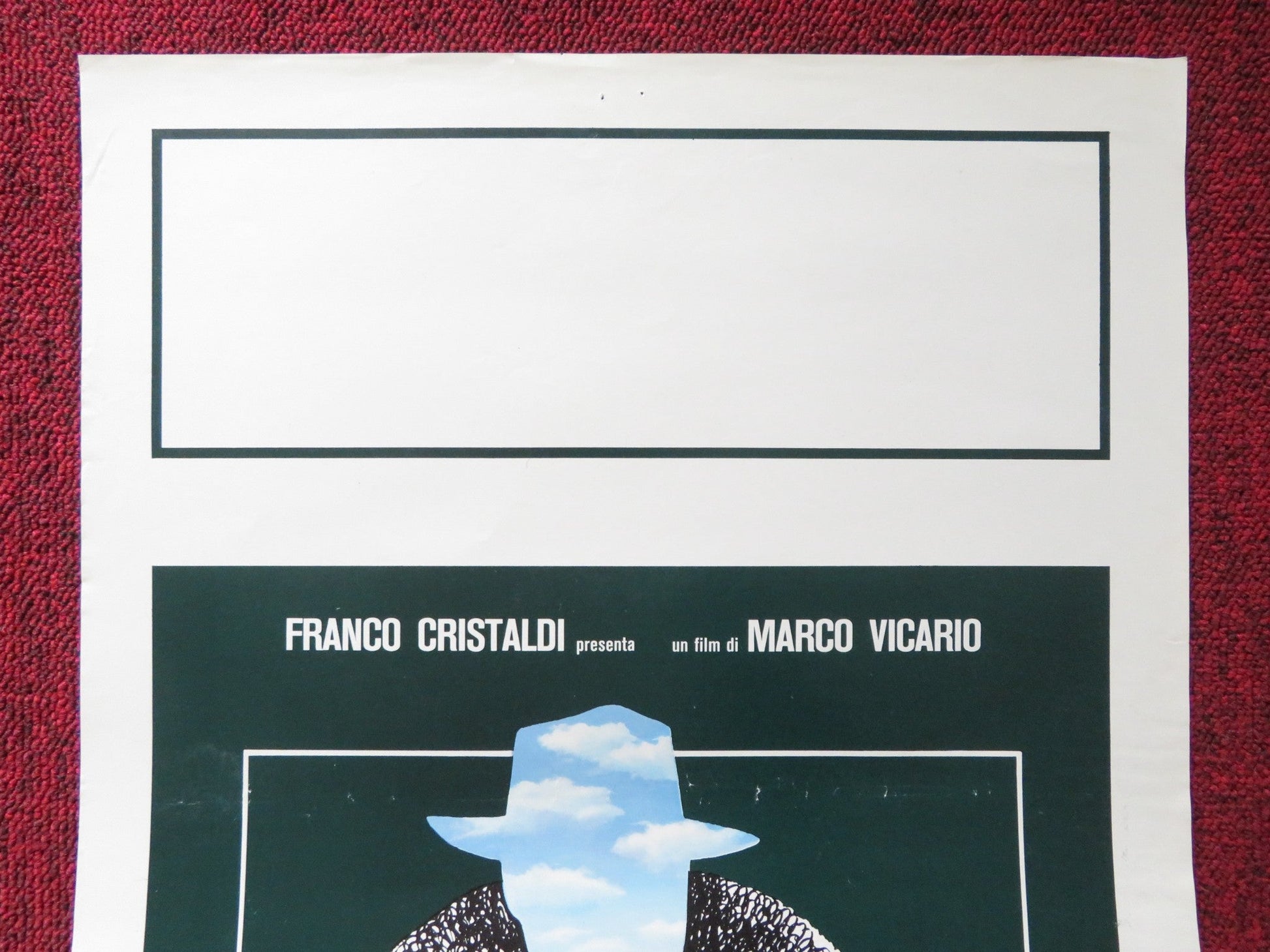 IL CAPPOTTO DI ASTRAKAN ITALIAN LOCANDINA POSTER JOHNNY DORELLI A. FERREOL 1980 Rendezvous Cinema Movie posters