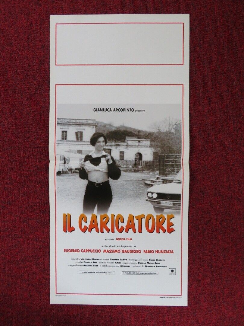 IL CARICATORE ITALIAN LOCANDINA (27.5"x13") POSTER MASSIMO GAUDIOSO 1997 Movie posters