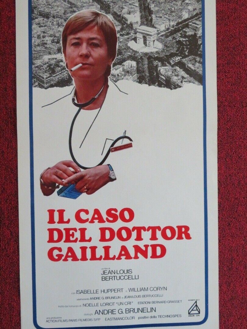 IL CASO DEL DOTTOR GAILLAND ITALIAN LOCANDINA (27.5"x12.5") POSTER 1977 - Rendezvous Cinema