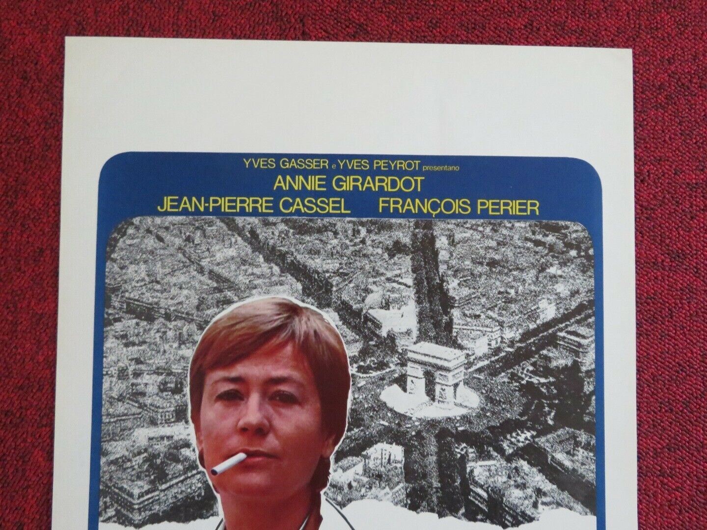 IL CASO DEL DOTTOR GAILLAND ITALIAN LOCANDINA (27.5"x12.5") POSTER 1977 - Rendezvous Cinema