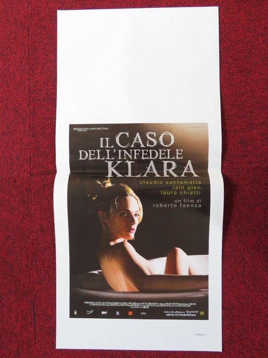 IL CASO DELL' INFEDELE KLARA ITALIAN LOCANDINA (27.5"x13") POSTER IAIN GLEN '09 Movie posters