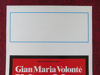 IL CASO MORO ITALIAN LOCANDINA POSTER GIAM MARIA VOLONTE 1986 Rendezvous Cinema Movie posters