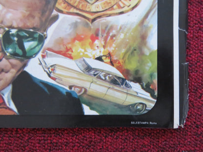 IL CASO NELSON E SUO - KOJACK - A ITALIAN FOTOBUSTA POSTER TELLY SAVALAS 1973 Rendezvous Cinema Movie posters