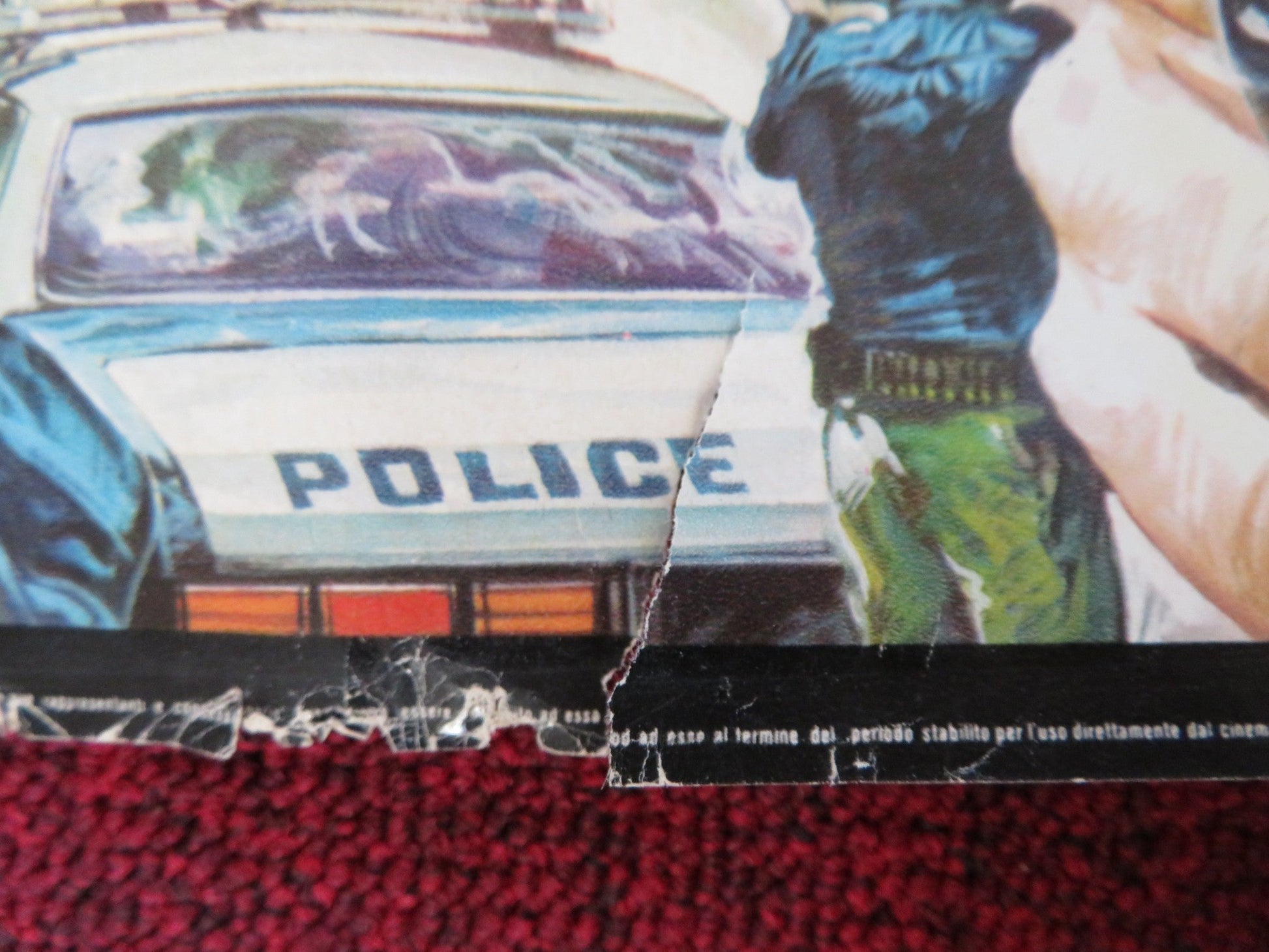 IL CASO NELSON E SUO - KOJACK - B ITALIAN FOTOBUSTA POSTER TELLY SAVALAS 1973 Rendezvous Cinema Movie posters