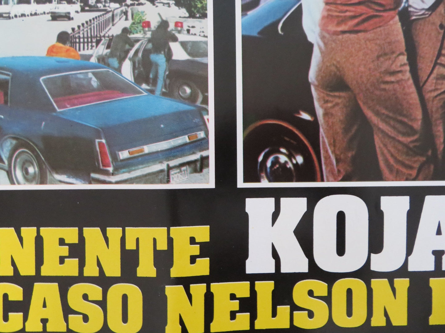 IL CASO NELSON E SUO - KOJACK - F ITALIAN FOTOBUSTA POSTER SAVALAS GORTNER 1973 Rendezvous Cinema Movie posters