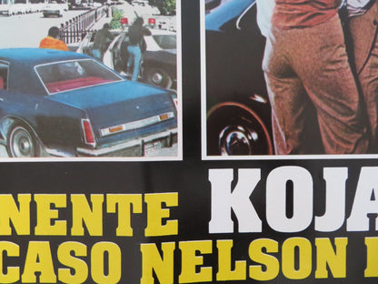 IL CASO NELSON E SUO - KOJACK - F ITALIAN FOTOBUSTA POSTER SAVALAS GORTNER 1973 Rendezvous Cinema Movie posters