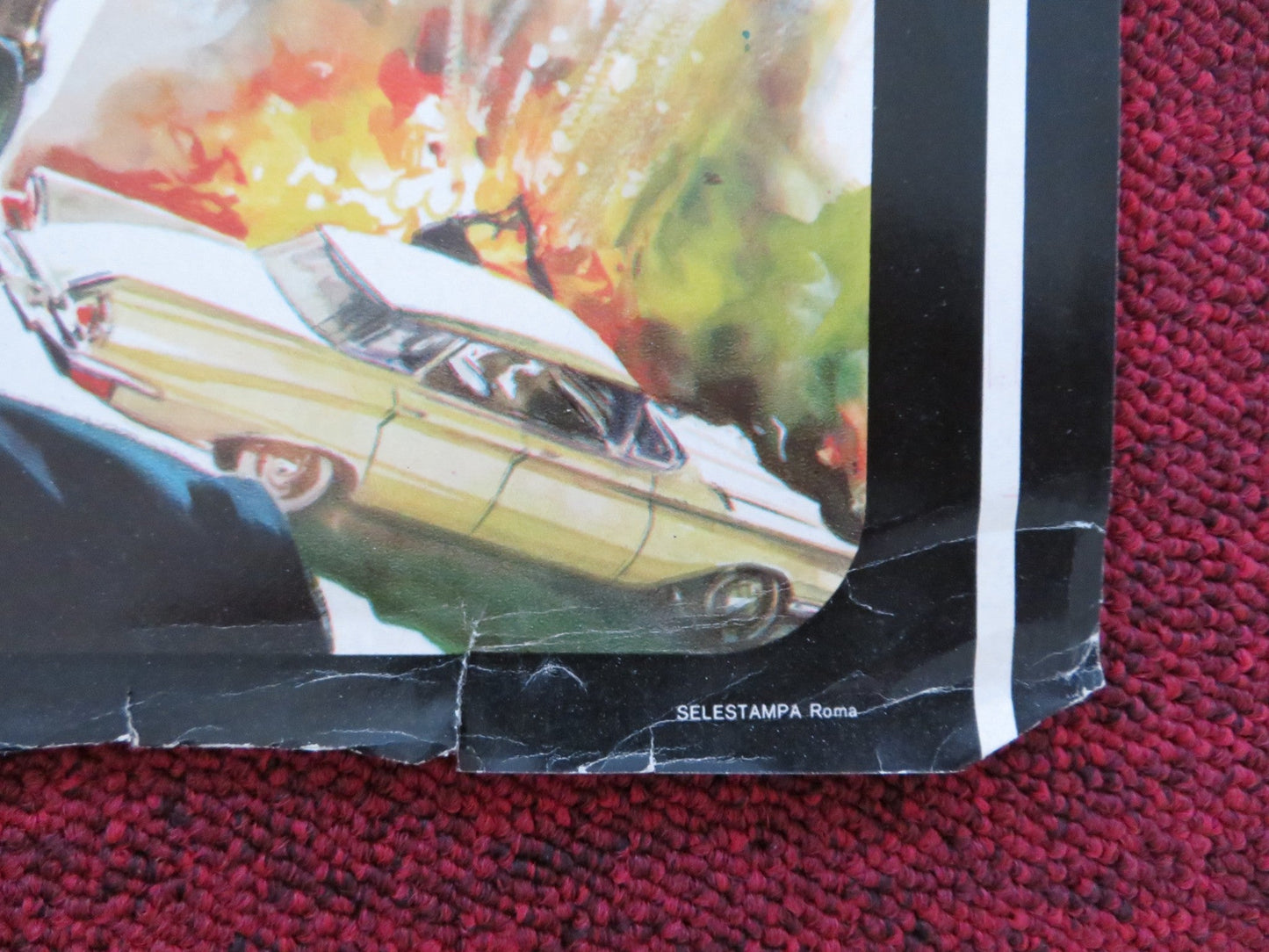 IL CASO NELSON E SUO - KOJACK - F ITALIAN FOTOBUSTA POSTER SAVALAS GORTNER 1973 Rendezvous Cinema Movie posters