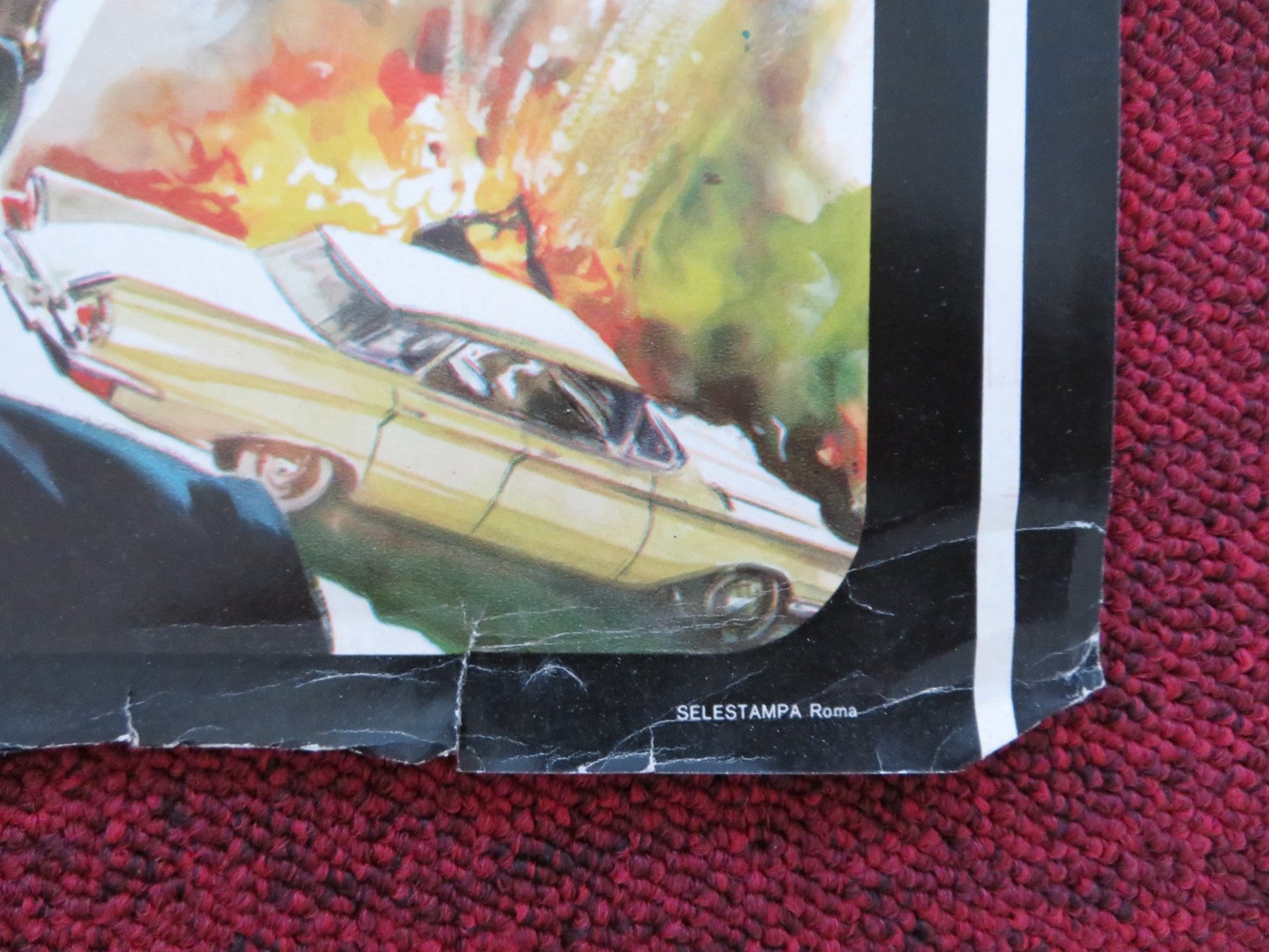 IL CASO NELSON E SUO - KOJACK - F ITALIAN FOTOBUSTA POSTER SAVALAS GORTNER 1973 Rendezvous Cinema Movie posters