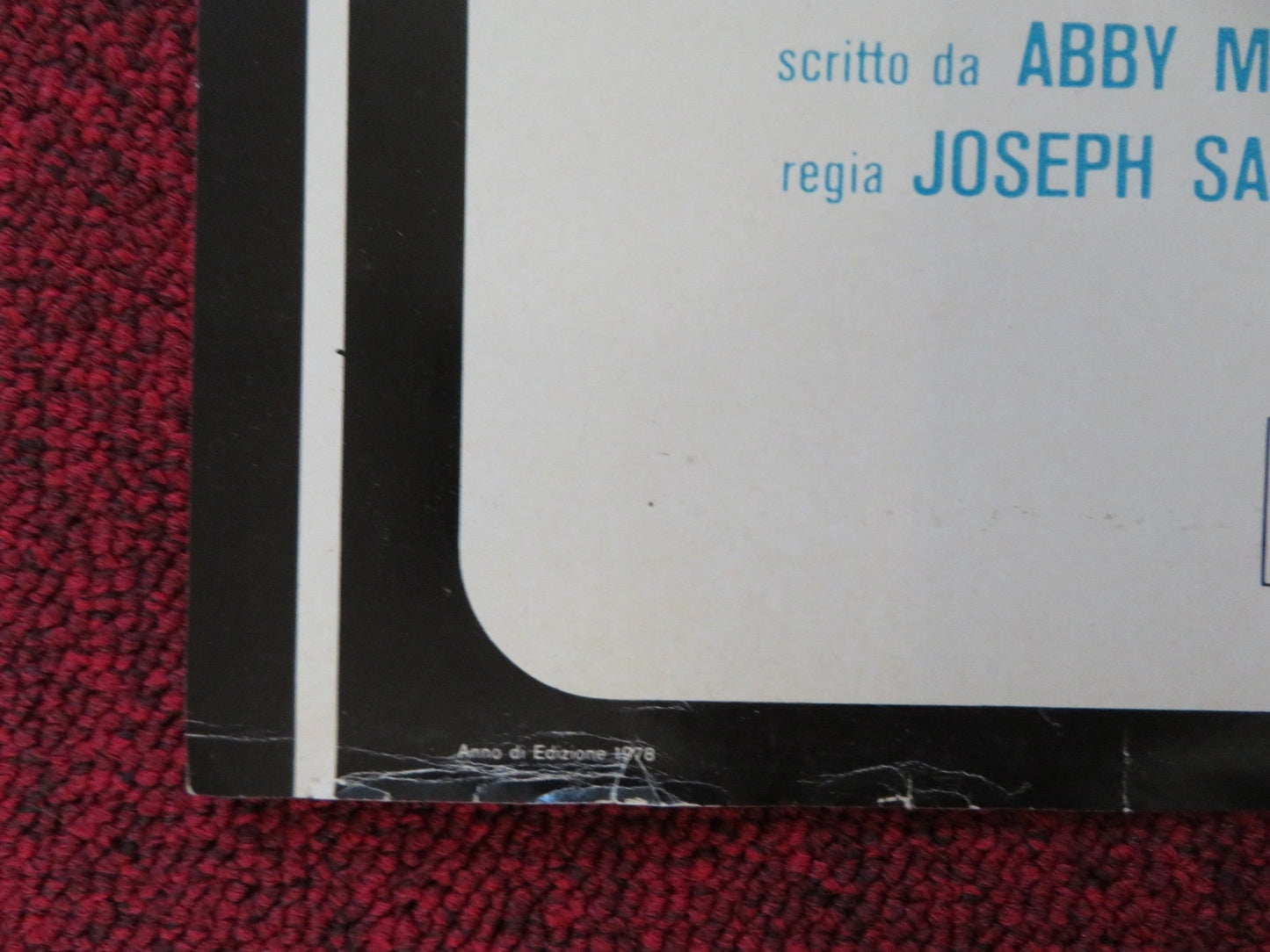 IL CASO NELSON E SUO - KOJACK - F ITALIAN FOTOBUSTA POSTER SAVALAS GORTNER 1973 Rendezvous Cinema Movie posters