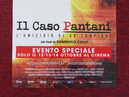 IL CASO PANTANI ITALIAN LOCANDINA (26.5"x12.5") POSTER MARCO PALVETTI 2020 Rendezvous Cinema Movie posters