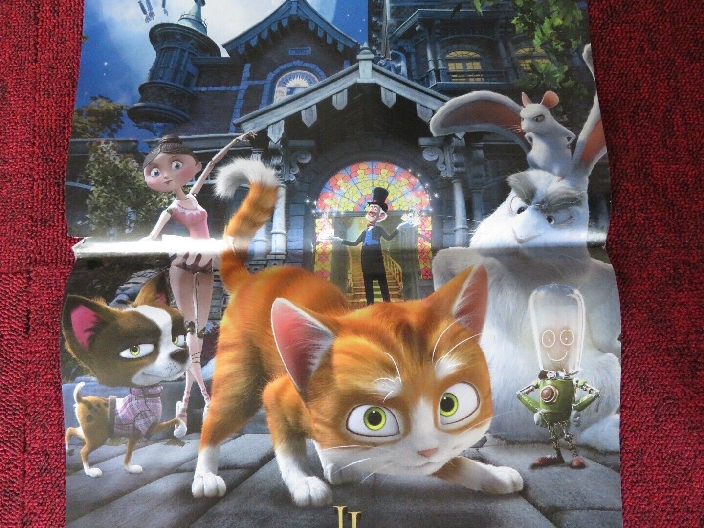 IL CASTELLO MAGICO ITALIAN LOCANDINA (26.5"x12.5") POSTER CINDA ADAMS 2012 - Rendezvous Cinema