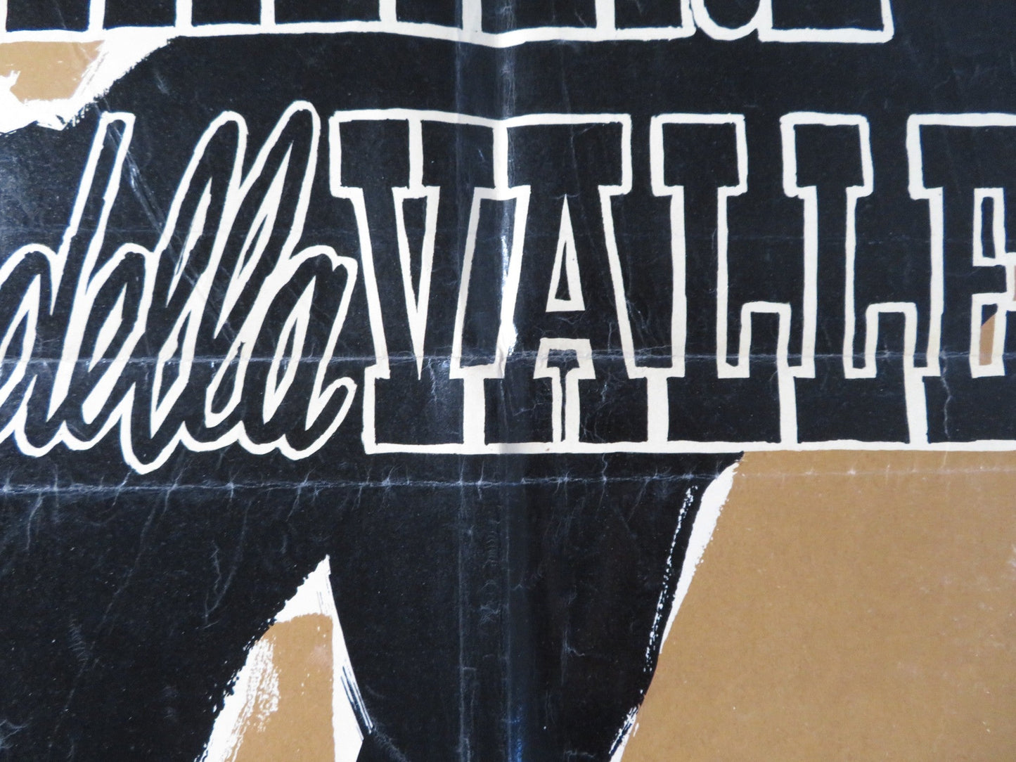 IL CAVALIERE DELLA VALLE D'ORO ITALIAN FOGLIO POSTER JACK MAHONEY DOMERGUE 1963 Rendezvous Cinema Movie posters