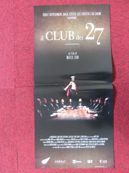 IL CLUB DEI 27 ITALIAN LOCANDINA (26.5"x12.5") POSTER MATEO ZONI 2017 Movie posters