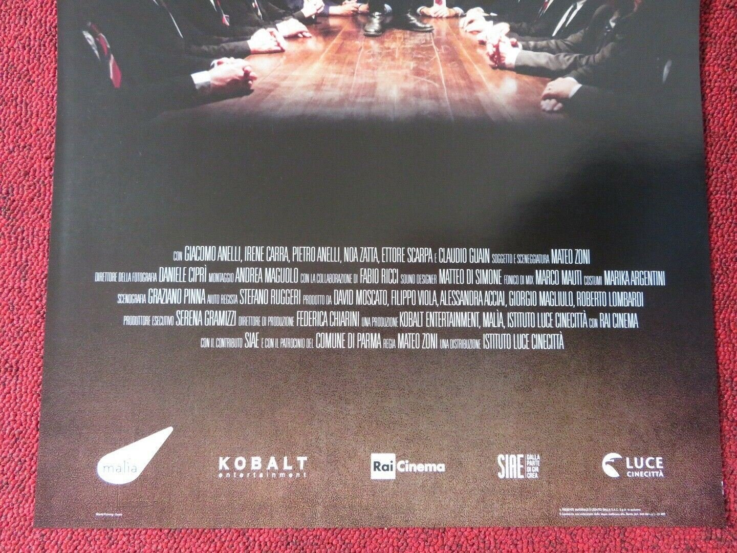 IL CLUB DEI 27 ITALIAN LOCANDINA (26.5"x12.5") POSTER MATEO ZONI 2017 Movie posters