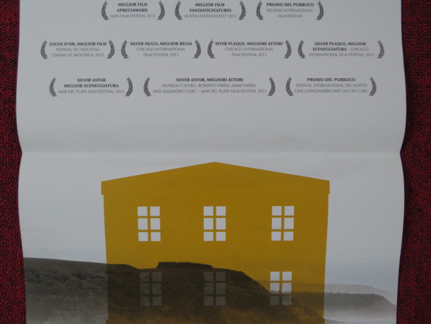 IL CLUB ITALIAN LOCANDINA POSTER ALFREDO CASTRO ANTONIA ZEGERS 2015 Rendezvous Cinema Movie posters