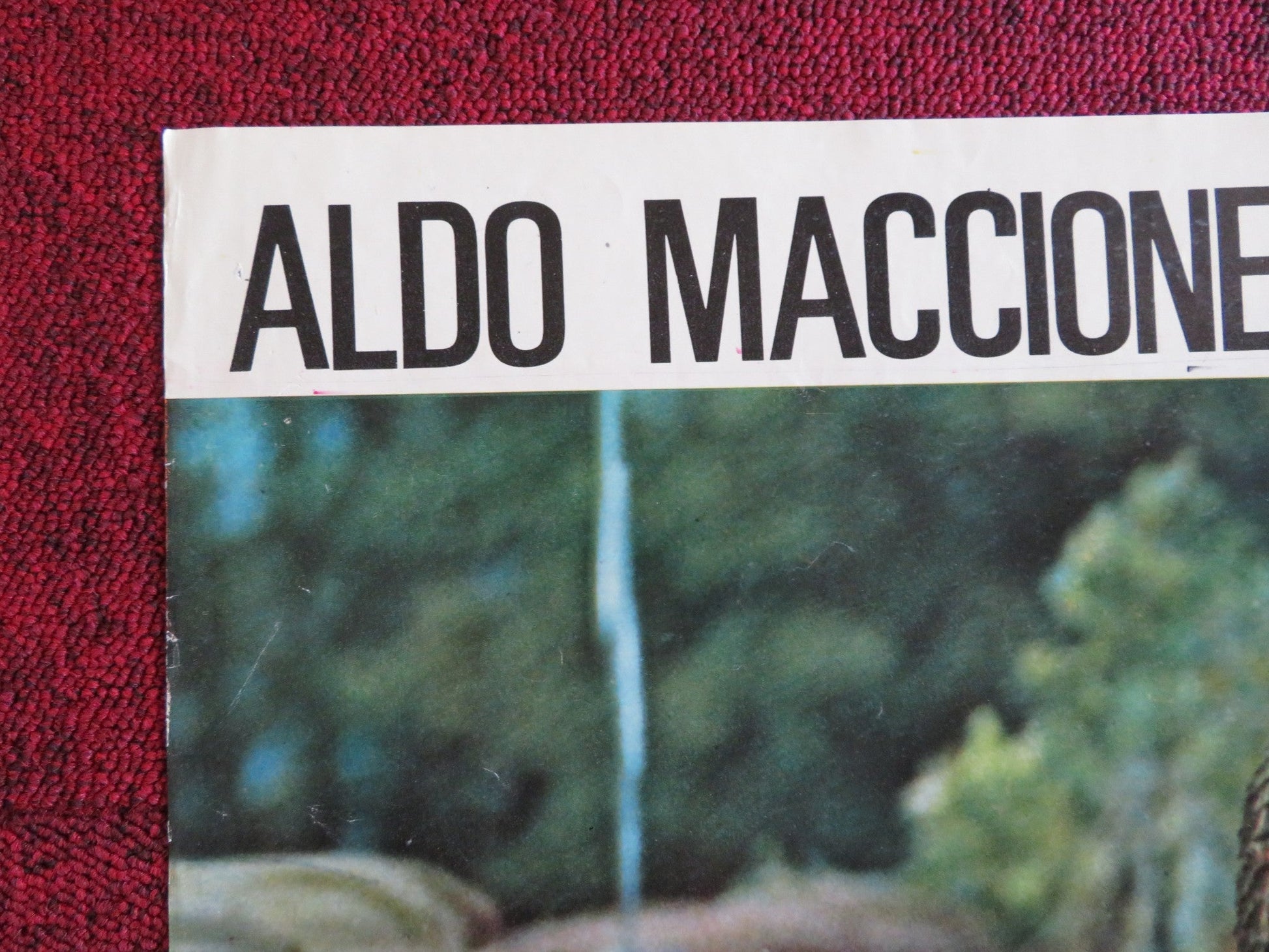 IL COLONNELLO BUTTIGLIONE DIVENTA GENERALE B ITALIAN FOGLIO POSTER MACCIONE 1974 Rendezvous Cinema Movie posters