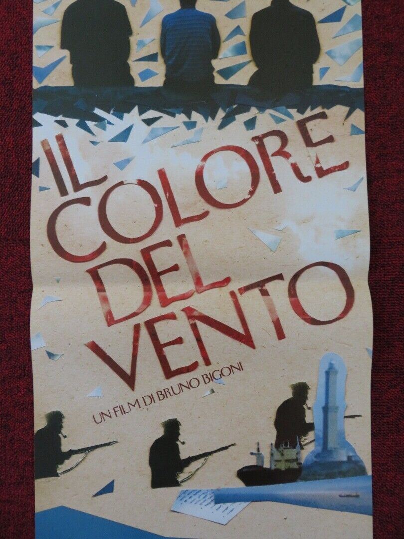 IL COLORE DEL VENTO ITALIAN LOCANDINA (26.5"x12.5") POSTER BRUNO BIGONI 2011 Rendezvous Cinema Movie posters