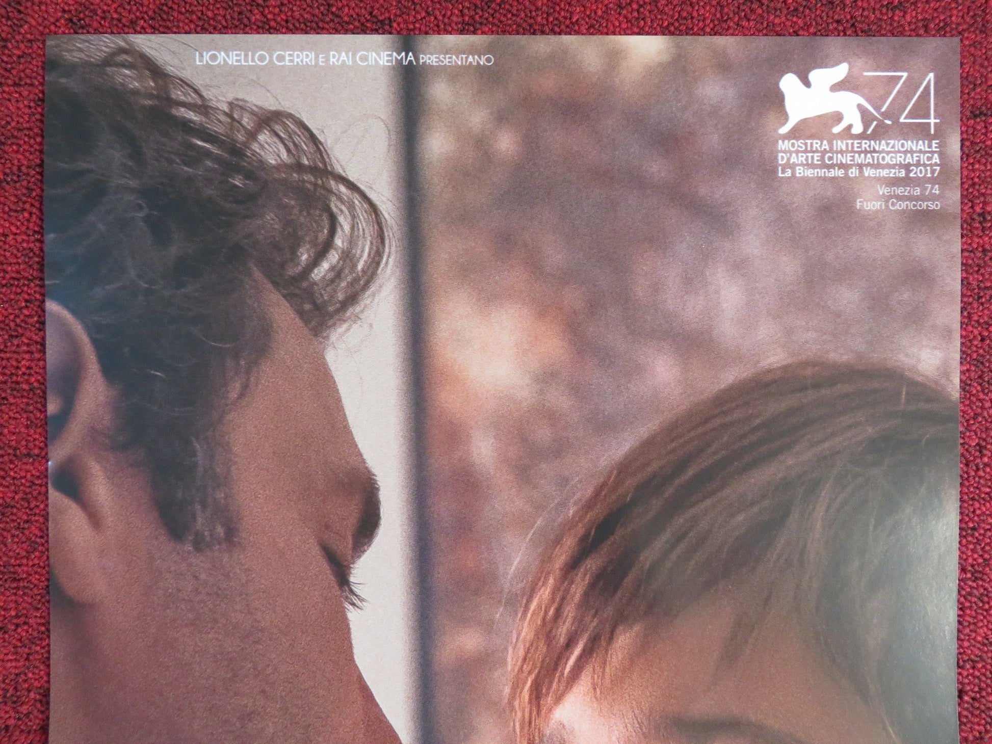 IL COLORE NASCOSTO DELLE COSE ITALIAN LOCANDINA POSTER VALERIA GOLINO 2017 Rendezvous Cinema Movie posters