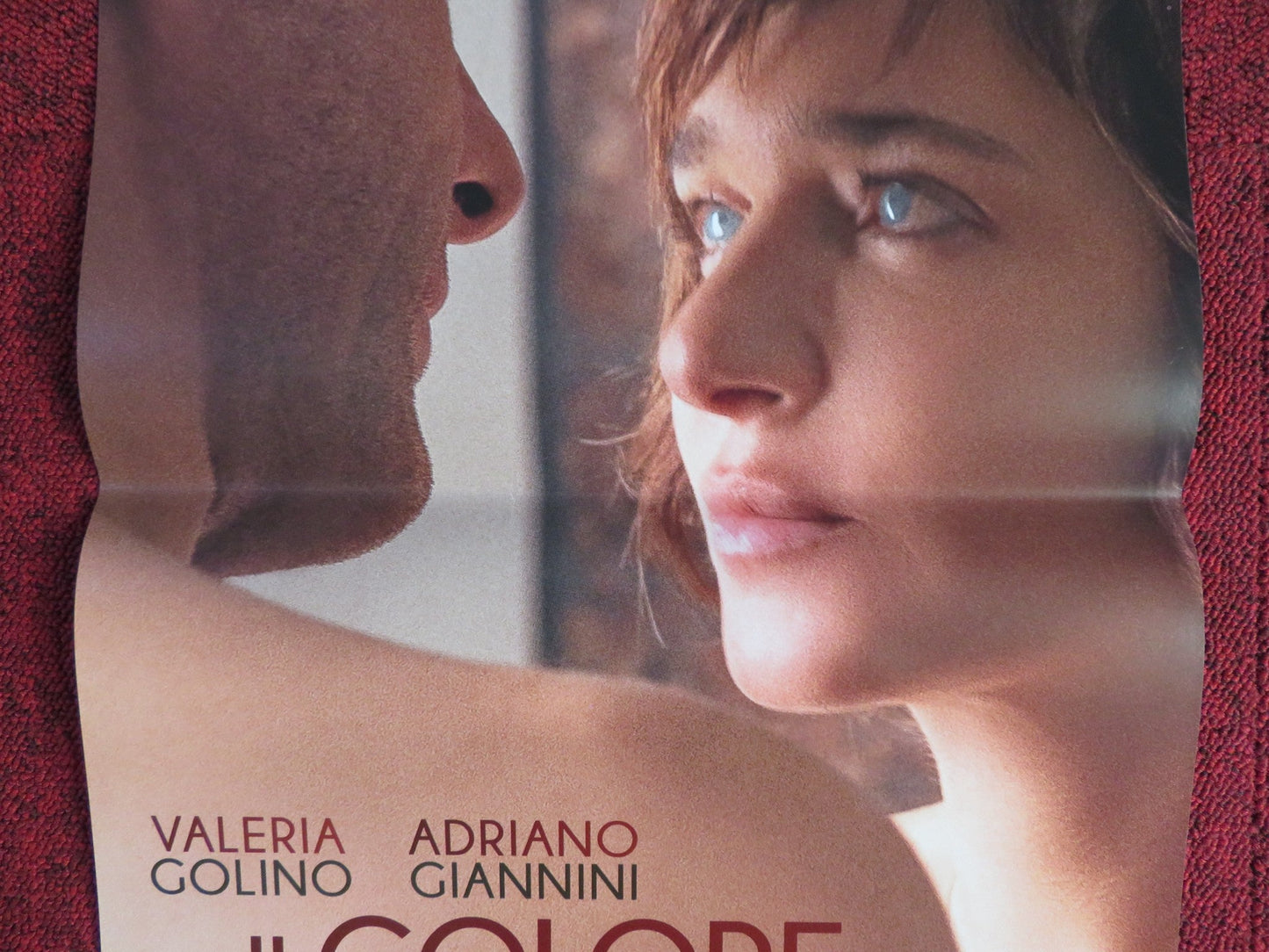 IL COLORE NASCOSTO DELLE COSE ITALIAN LOCANDINA POSTER VALERIA GOLINO 2017 Rendezvous Cinema Movie posters