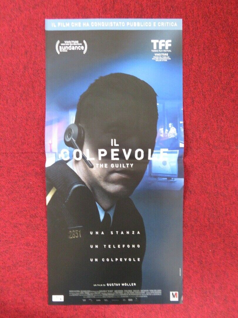 IL COLPEVOLE ITALIAN LOCANDINA (27.5"x13") POSTER JESSICA DINNAGE 2018 Rendezvous Cinema Movie posters