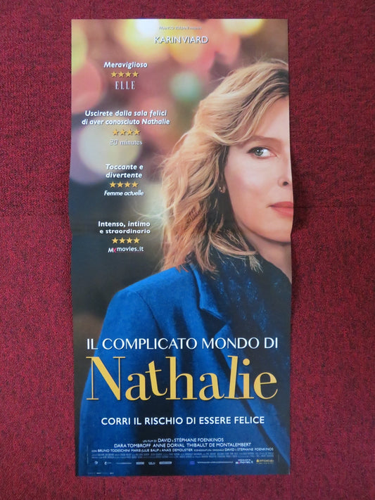 IL COMPLICATO MONDO DI NATHALIE ITALIAN LOCANDINA POSTER KARIN VIARD 2017 Rendezvous Cinema Movie posters