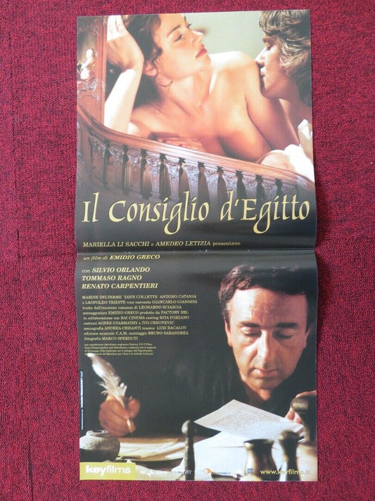 IL CONSIGLIO D'EGITTO ITALIAN LOCANDINA (25"x12.5") POSTER S ORLANDO 2002 Movie posters