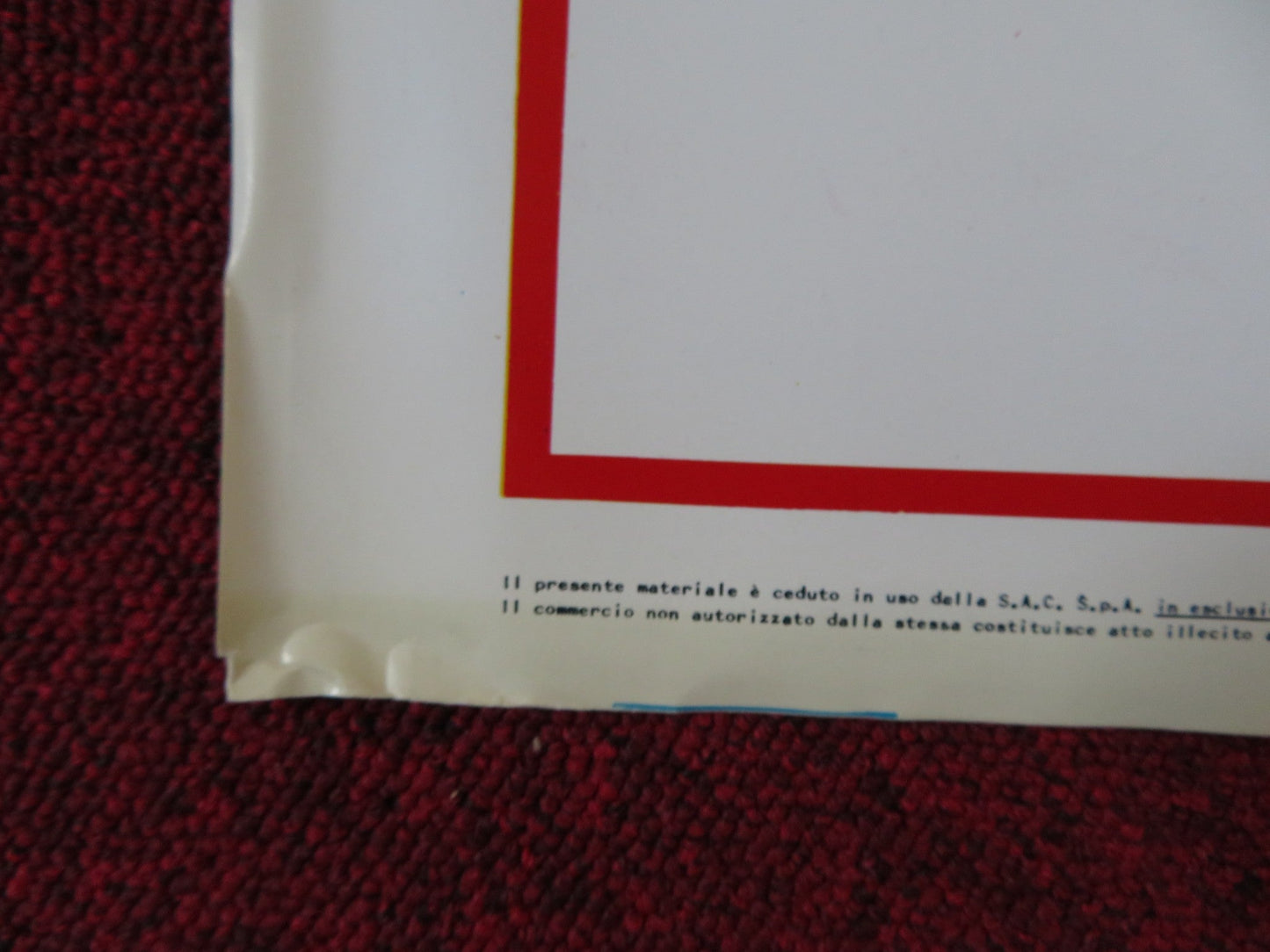 IL CORAGGIO DI PARLARE ITALIAN FOGLIO POSTER GIANLUCA SCHIAVONI CUCCIOLLA 1987 Rendezvous Cinema Movie posters