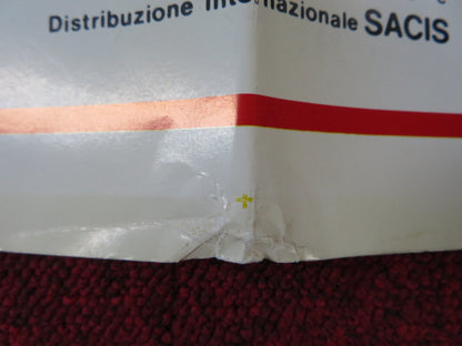 IL CORAGGIO DI PARLARE ITALIAN FOGLIO POSTER GIANLUCA SCHIAVONI CUCCIOLLA 1987 Rendezvous Cinema Movie posters