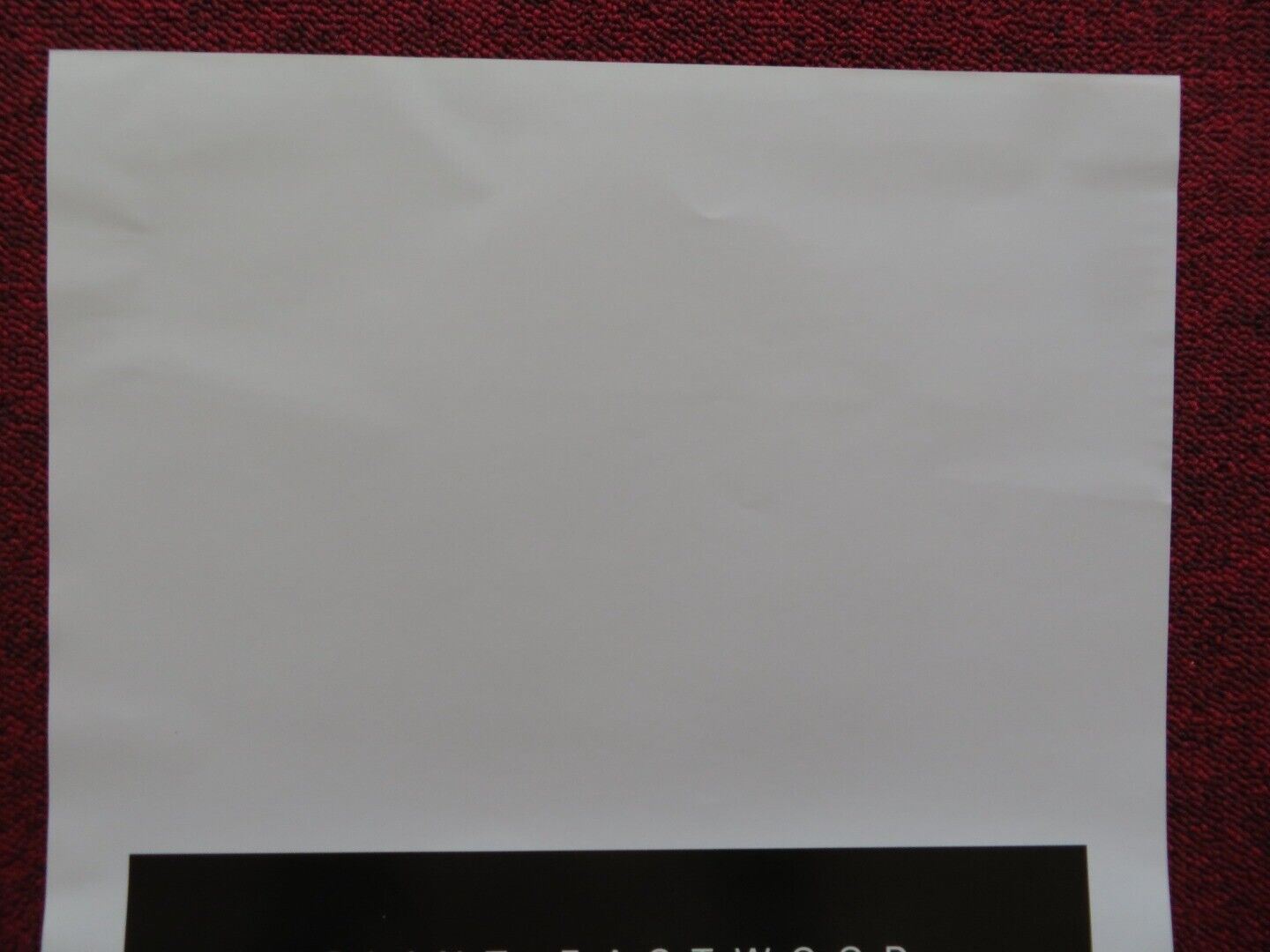 IL CORRIERE / the mule ITALIAN LOCANDINA (27.5"x13") POSTER CLINT EASTWOOD 2018 Rendezvous Cinema Movie posters