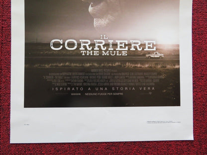 IL CORRIERE / the mule ITALIAN LOCANDINA (27.5"x13") POSTER CLINT EASTWOOD 2018 Rendezvous Cinema Movie posters