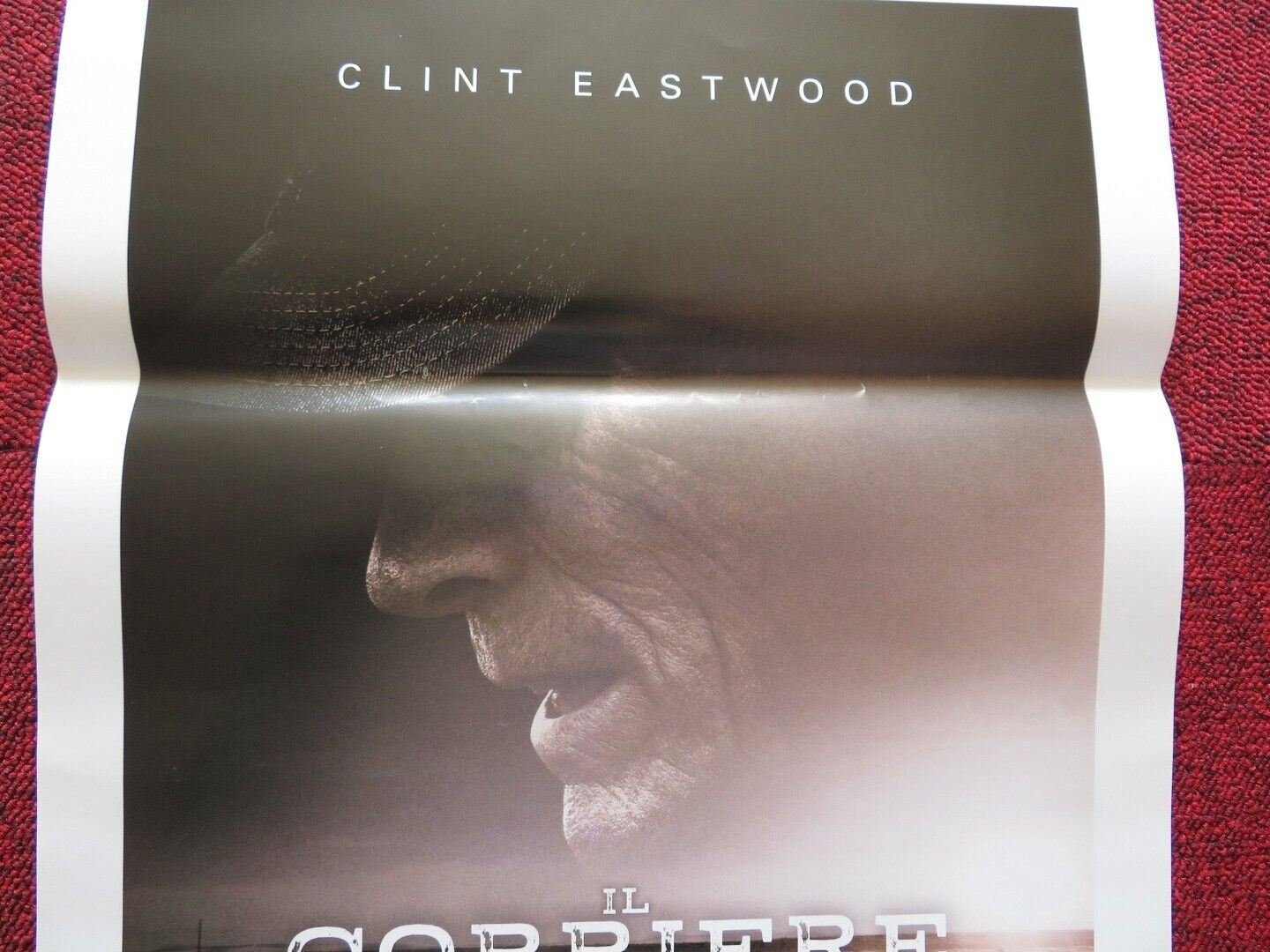 IL CORRIERE / the mule ITALIAN LOCANDINA (27.5"x13") POSTER CLINT EASTWOOD 2018 Rendezvous Cinema Movie posters
