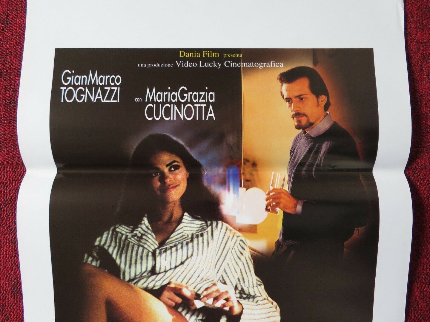 IL DECISIONISTA ITALIAN LOCANDINA (27.5"x13") POSTER MARIA GRAZIA 1997 Movie posters