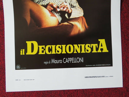 IL DECISIONISTA ITALIAN LOCANDINA (27.5"x13") POSTER MARIA GRAZIA 1997 Movie posters