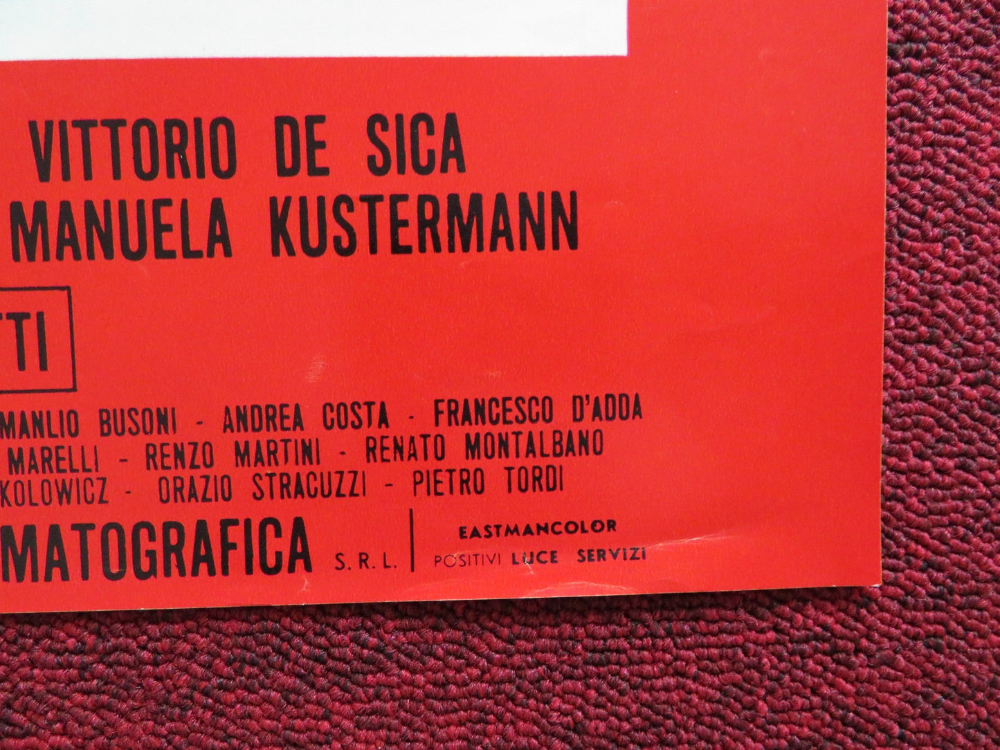 IL DELITTO MATTEOTTI - A ITALIAN FOTOBUSTA POSTER MARIO ADORF CUCCIOLLA 1973 Rendezvous Cinema Movie posters