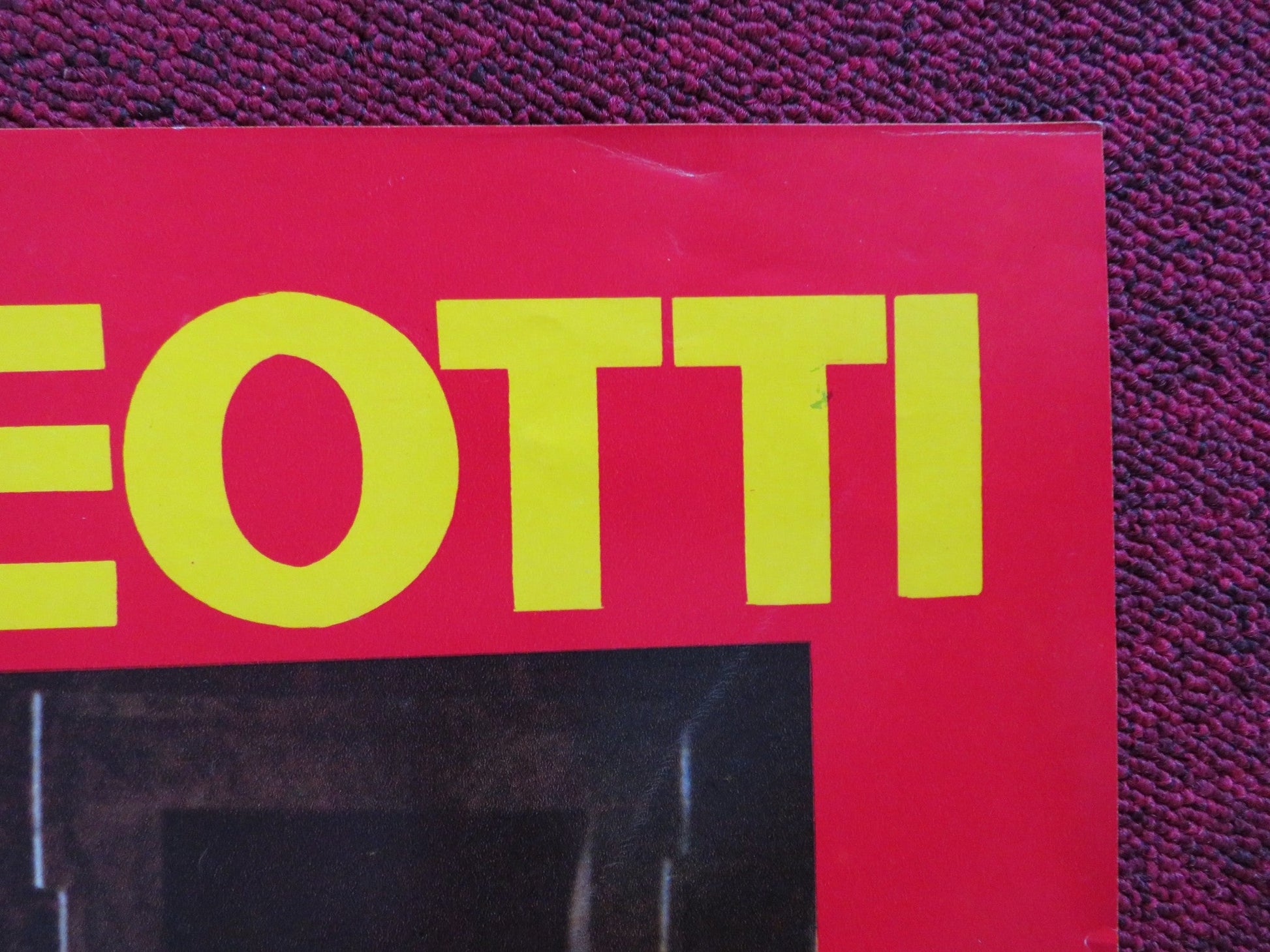 IL DELITTO MATTEOTTI - B ITALIAN FOTOBUSTA POSTER MARIO ADORF CUCCIOLLA 1973 Rendezvous Cinema Movie posters