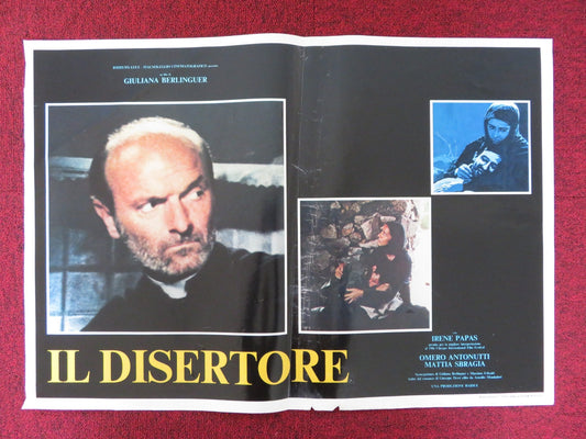 IL DISERTORE - B ITALIAN FOTOBUSTA POSTER OMERO ANTONUTTI ISELLA ORCHIS 1983 Rendezvous Cinema Movie posters