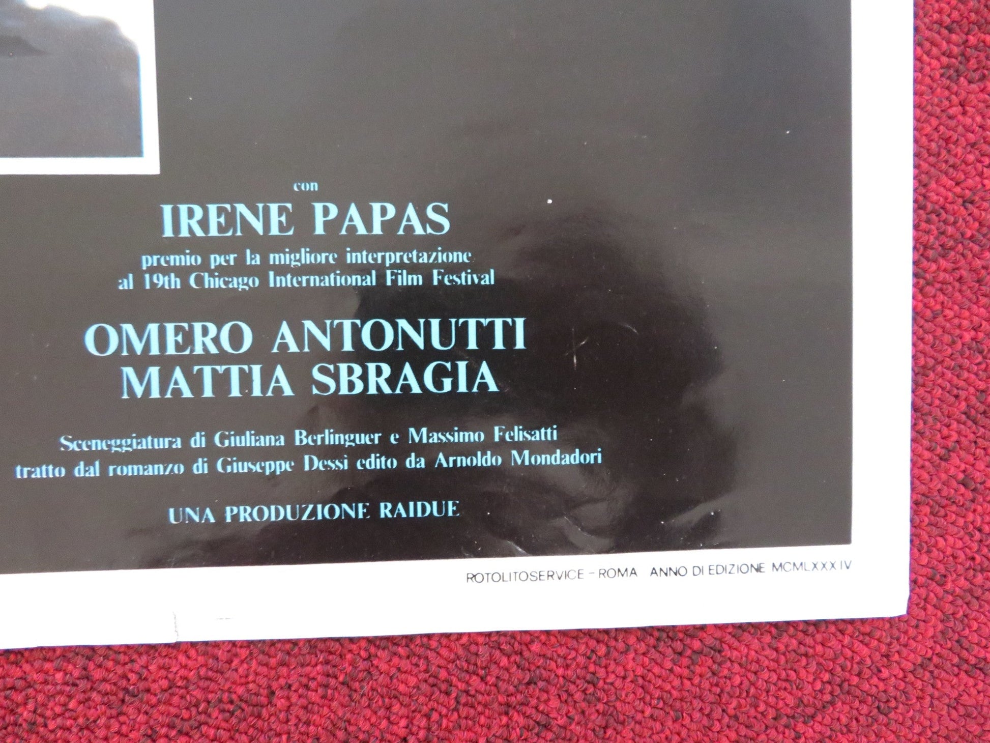 IL DISERTORE - B ITALIAN FOTOBUSTA POSTER OMERO ANTONUTTI ISELLA ORCHIS 1983 Rendezvous Cinema Movie posters