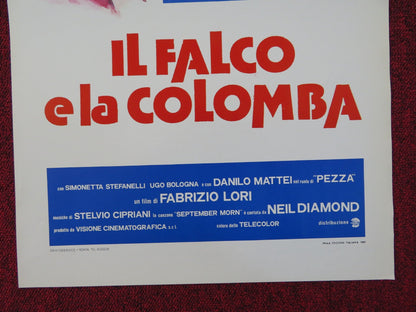 IL FALCO E LA COLOMBA ITALIAN LOCANDINA POSTER FABIO TESTI LARA WENDEL 1981 Rendezvous Cinema Movie posters