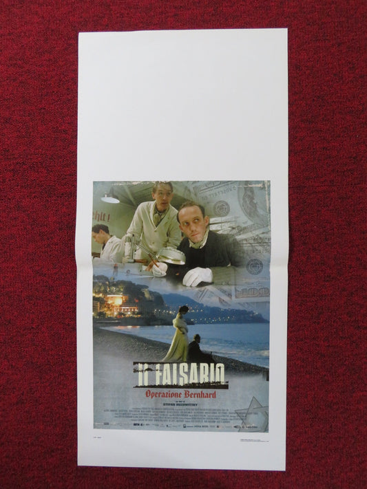 IL FALSARIO - OPERAZIONE BERNHARD ITALIAN LOCANDINA POSTER KARL MARKOVICS 2007 Rendezvous Cinema Movie posters