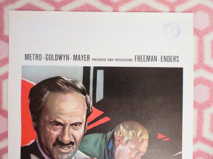 IL FALSO TESTIMONE ITALIAN LOCANDINA (27.5"x12.5") POSTER GEORGE KENNEDY 1970 Movie posters