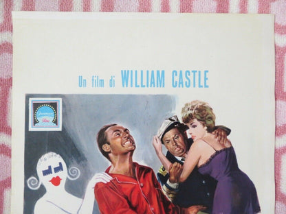 IL FANTASMA CI STA /The Spirit Is Willing ITALIAN LOCANDINA (27.5"x 13") POSTER Movie posters