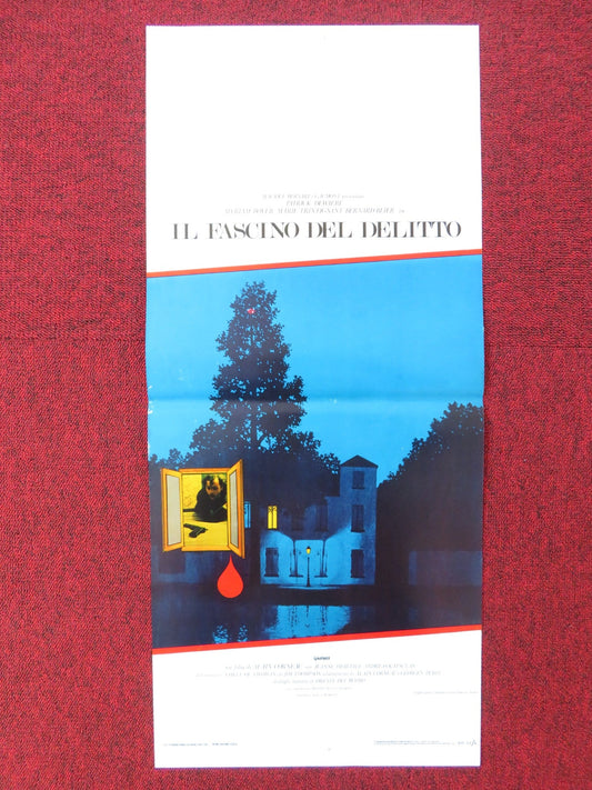 IL FASCINO DEL DELITTO ITALIAN LOCANDINA POSTER PATRICK DEWAERE M. BOYER 1980 Rendezvous Cinema Movie posters
