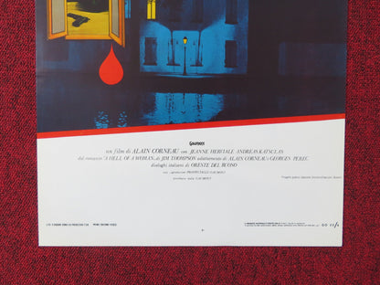 IL FASCINO DEL DELITTO ITALIAN LOCANDINA POSTER PATRICK DEWAERE M. BOYER 1980 Rendezvous Cinema Movie posters