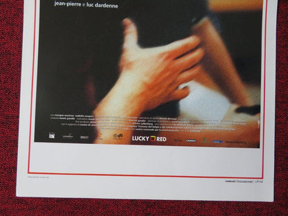 IL FIGLIO ITALIAN LOCANDINA (27.5"x13") POSTER OLIVIER GOURMET 2002 Movie posters