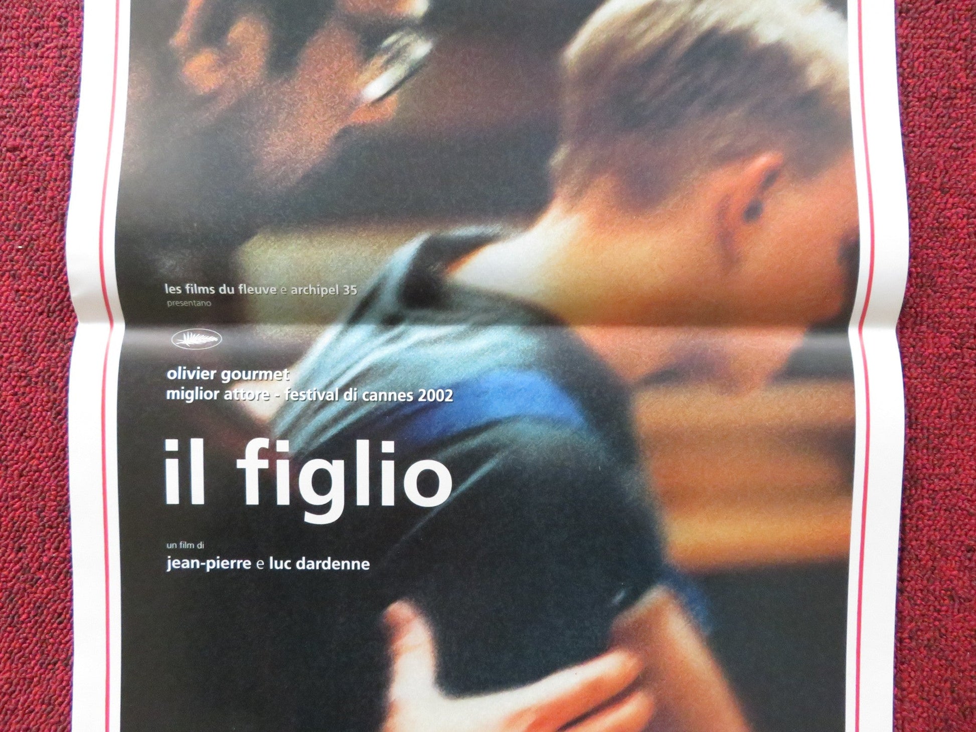 IL FIGLIO ITALIAN LOCANDINA POSTER OLIVIER GOURMET MORGAN MARINNE 2002 Rendezvous Cinema Movie posters